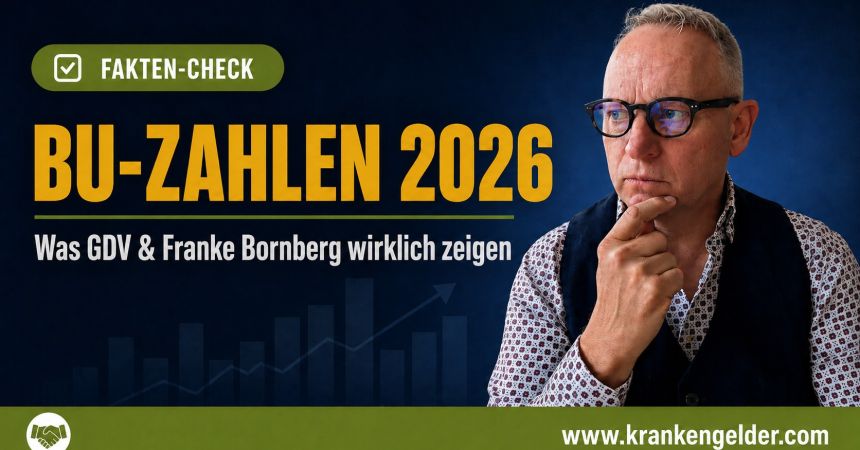 Berufsunfähigkeit in Zahlen 2026: Die Fakten"
